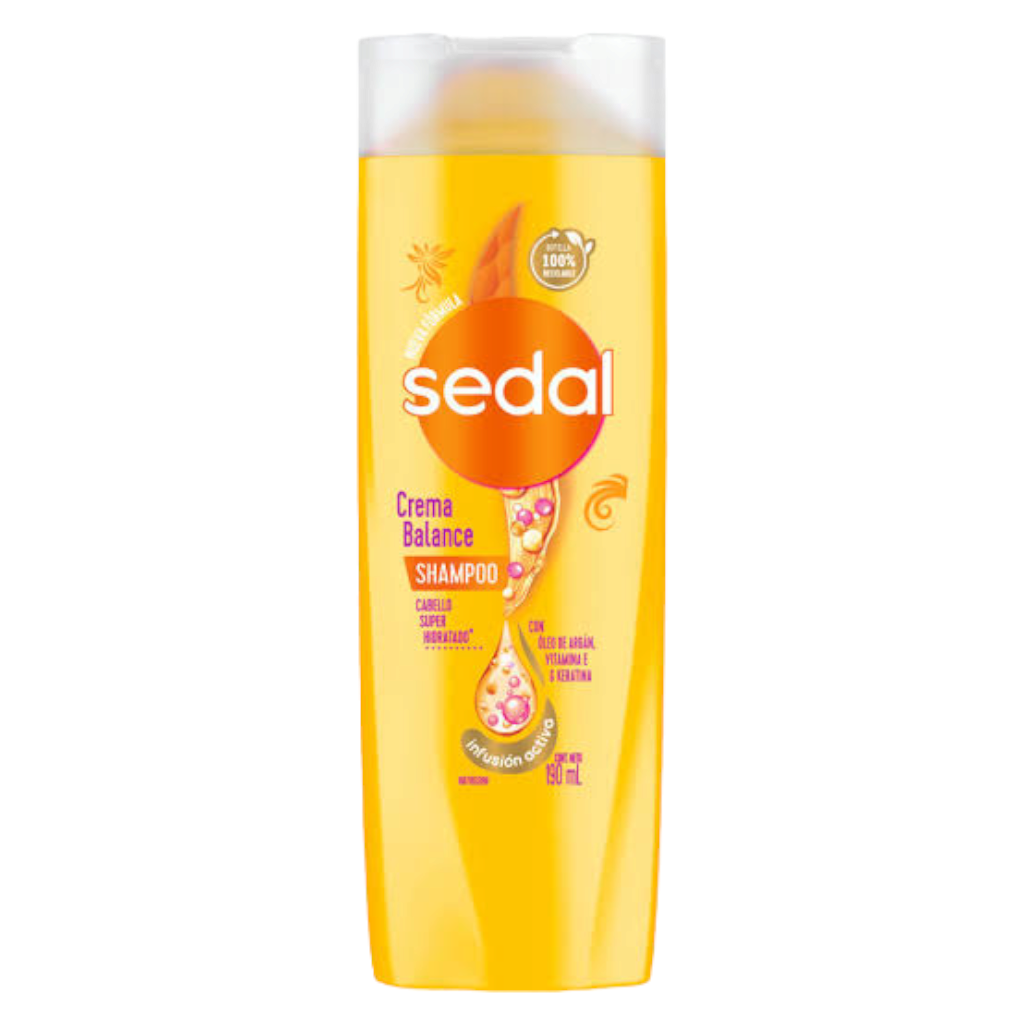 Shampoo crema y balance x190ml - Sedal