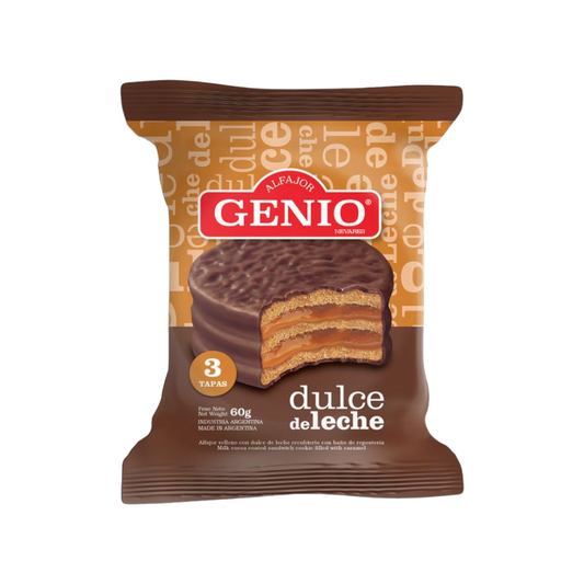 Alfajor triple negro x60gr - Genio