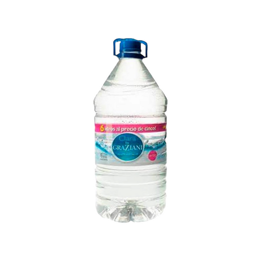 Agua Mineral x6lts - Graziani