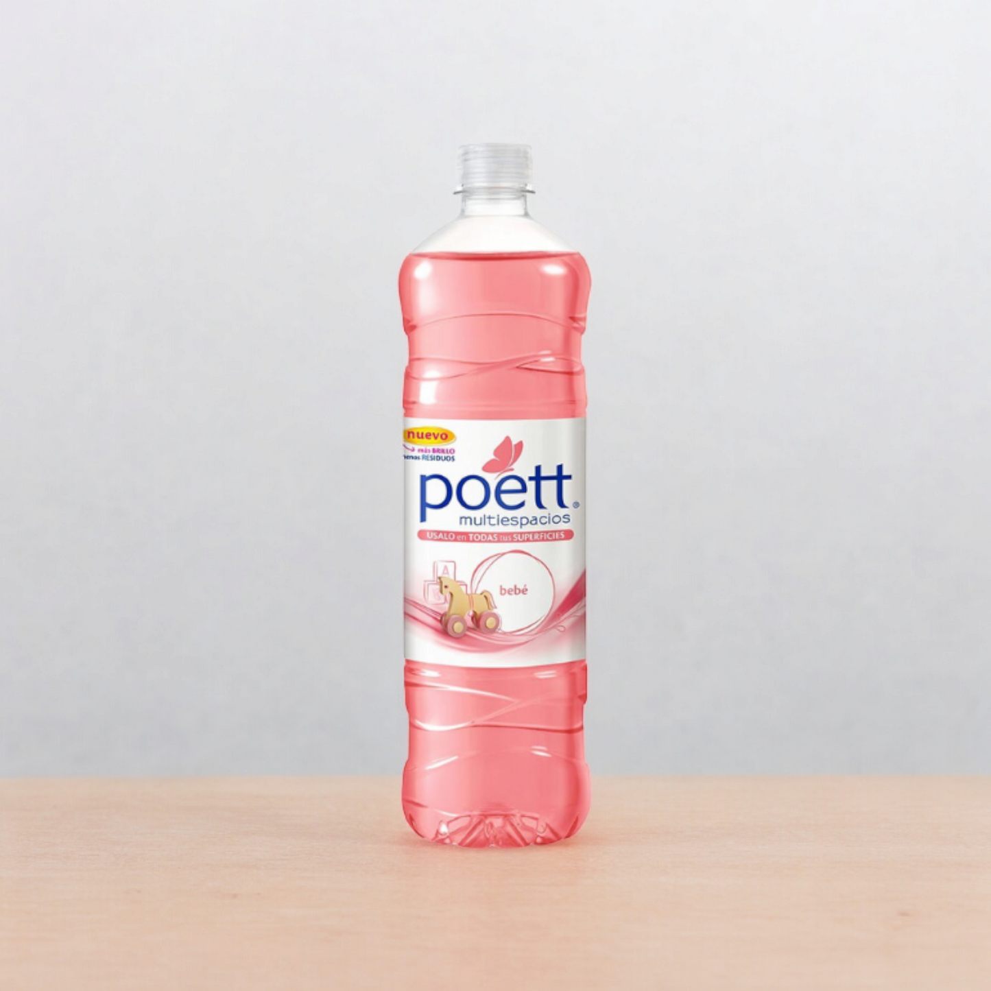 Desinfectante de pisos suavidad de bebé x900ml - Poett