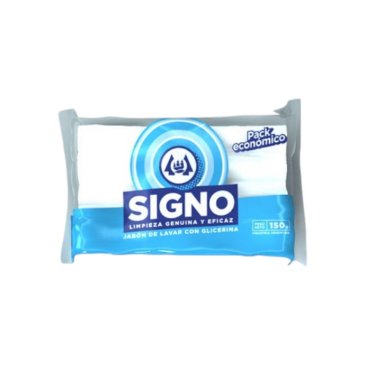 Jabón en Pan Blanco x150gr - Signo