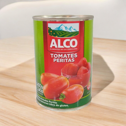 Tomate perita pelado x400gr - Alco