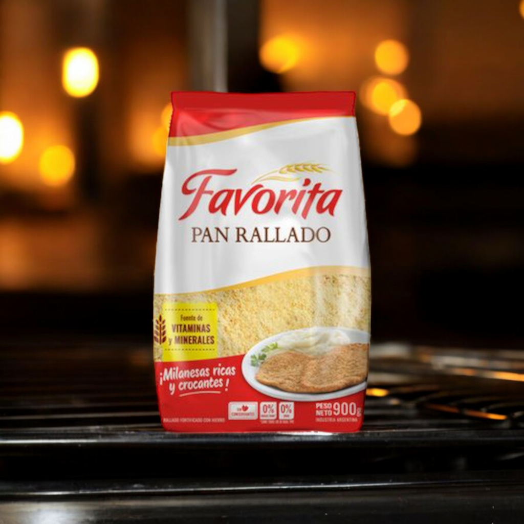 Pan Rallado x900gr - Favorita