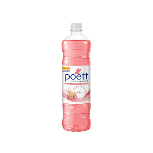 Desinfectante de pisos suavidad de bebé x900ml - Poett