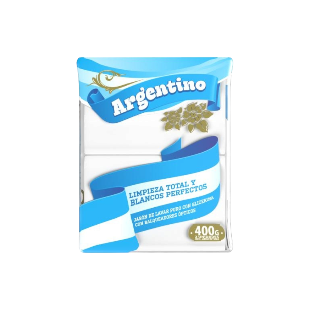 Jabón Blanco Argentino x2 x200g