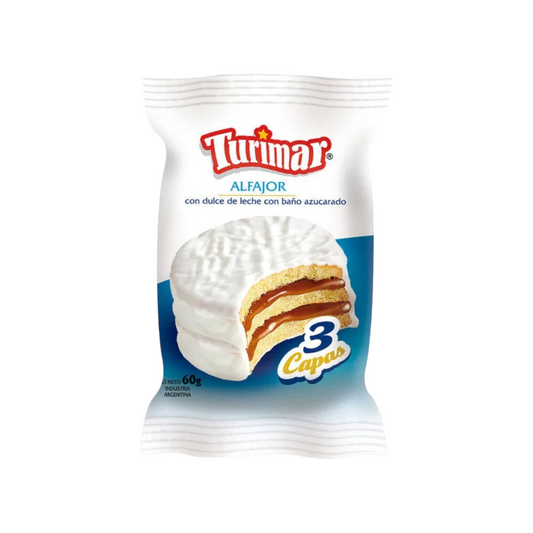 Alfajor Triple Blanco 60gr - Turimar