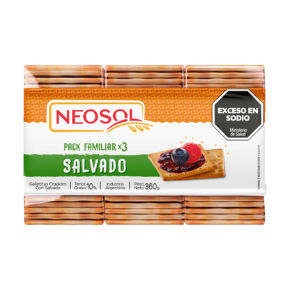 Galleta de Salvado x360gr - Neosol