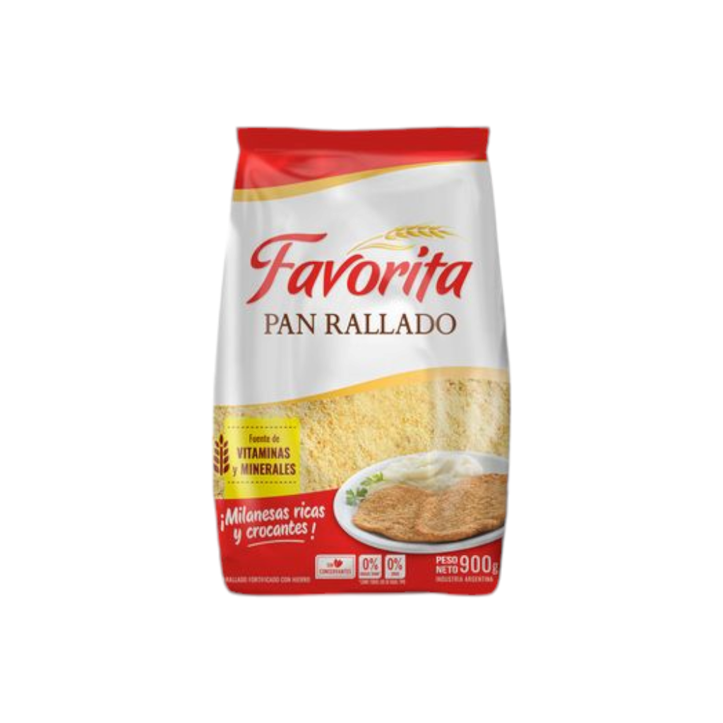 Pan Rallado x900gr - Favorita